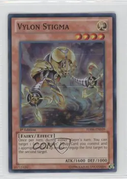Vylon Stigma 1st Ed. YuGiOh Hidden Arsenal 6: Omega Xyz #HA06-EN039 - Image 1
