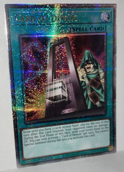Yugioh Card Of Demise ULTRA HOLO RA03-EN265 Quarter Century Rare 1st Edition NM - Image 1