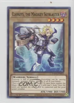Clavkiys the Magikey Skyblaster 1st Ed. YuGiOh Dawn of Majesty #DAMA-EN010 - Image 1