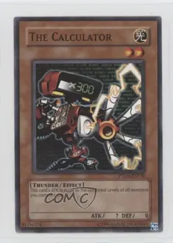 The Calculator Unlimited YuGiOh Phantom Darkness #PTDN-EN036 2008 - Image 1