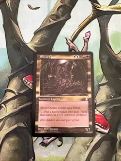 MTG: Sliver Queen (129) Stronghold NM PR0XY - Image 1
