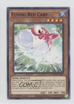 Flying Red Carp 1st Ed. YuGiOh Dawn of Majesty #DAMA-EN093 - Image 1