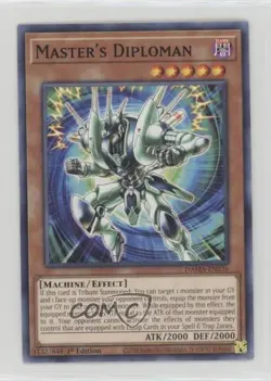 Master's Diploman 1st Ed. YuGiOh Dawn of Majesty #DAMA-EN026 - Image 1