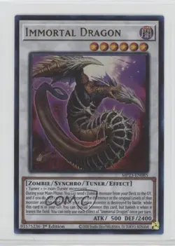 Immortal Dragon Ultra Rare 1st Ed. YuGiOh 25th Anniversary Dueling Heroes - Image 1