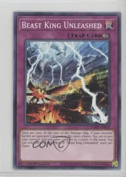 Beast King Unleashed 1st Ed. YuGiOh Dawn of Majesty #DAMA-EN078 - Image 1