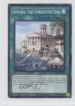 Lemuria the Forgotten City 1st Ed. YuGiOh Legendary Duelists: Duels from Deep - Image 1