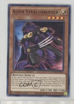 Alien Stealthbuster 1st Ed. YuGiOh Dawn of Majesty #DAMA-EN021 - Image 1