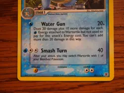 Pokemon 2004 Ex Fire Red Leaf Green Wartortle nonfoil card, mint condition - Image 3