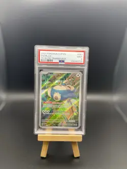 Pokemon Snorlax #051 SVP Black Star Promo 151 ETB Holo Card PSA 9 Mint - Image 1