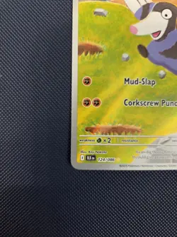 Drilbur 124/86 Black Bolt Illustration Rare Pokemon TCG Card - Near Mint - Image 4
