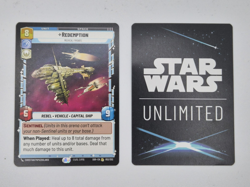 Star Wars Unlimited Spark of Rebellion Card 052/252 Redemption Rare - Image 1