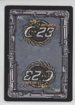 1998 Jim Lee's C-23 Collectible Card Game Phalanx's Plasma Barrage #23 - Image 2