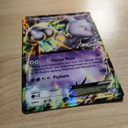 Mewtwo EX XY183 - LP BLACK STAR PROMO XY - Pokemon 2016 TCG Card - Image 2