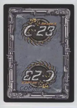 1998 Jim Lee's C-23 Collectible Card Game Nemesis Mows Down Angelans #21 - Image 2