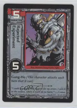 1998 Jim Lee's C-23 Collectible Card Game Rejected Experiment #16 - Image 1