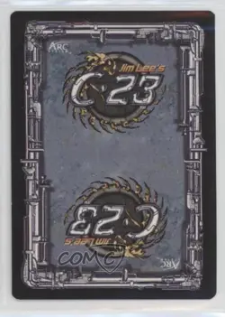 1998 Jim Lee's C-23 Collectible Card Game Fanatical Troops #11 - Image 2