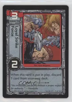1998 Jim Lee's C-23 Collectible Card Game Loyal Strike Force #7 - Image 1