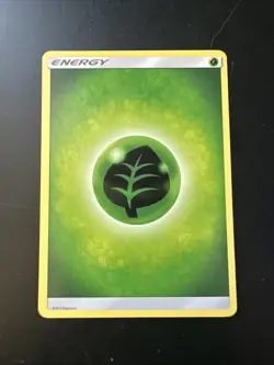 Pokemon Card Grass Energy 2017 NM NEAR MINT SEE DESCRIPTION - Image 1
