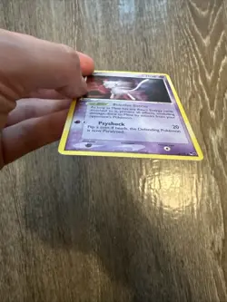 Pokemon TCG Card - MEW 4/17 - Pop Series 4 HOLO RARE - MP - Image 4
