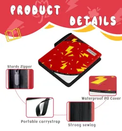 Trading Card Binder 9 Pocket，Card Binder 900 Pockets Card Book Holder Cards w... - Image 3