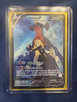 Pokemon Garchomp v Astral Radiance Trainer Gallery Full Art Holo Card TG23/TG30 - Image 1