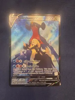 Pokemon Garchomp v Astral Radiance Trainer Gallery Full Art Holo Card TG23/TG30 - Image 2