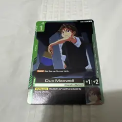 Duo Maxwell R GD01-090 | Newtype Rising | Rare Holo | Gundam Card Game GCG - Image 1
