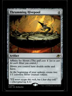 THRUMMING HIVEPOOL Edge of Eternities #247 EOE(NM+)(MTG) - Image 1