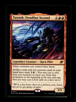 TANNUK, STEADFAST SECOND Edge of Eternities #162 EOE(NM+)(MTG) - Image 1