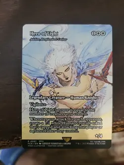 Hero of Light-Adeline, Resplendent Cathar - Final Fantasy MTG ( Non Foil ) - Image 1