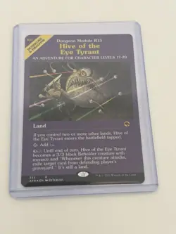 Hive of the Eye Tyrant (Dungeon Module) #355 (Foil) NM Forgotten Realms MTG - Image 1