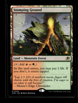 STOMPING GROUND Edge of Eternities #258 EOE(NM+)(MTG) - Image 1