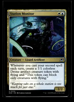 STATION MONITOR Edge of Eternities #230 EOE(NM+)(MTG) - Image 1