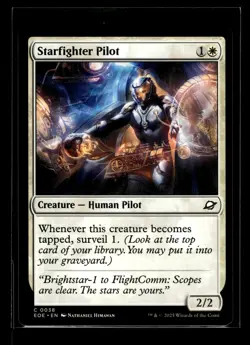 STARFIGHTER PILOT Edge of Eternities #38 EOE(NM+)(MTG) - Image 1