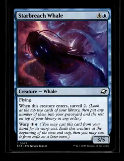 STARBREACH WHALE Edge of Eternities #77 EOE(NM+)(MTG) - Image 1