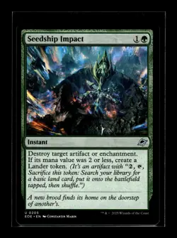 SEEDSHIP IMPACT Edge of Eternities #205 EOE(NM+)(MTG) - Image 1