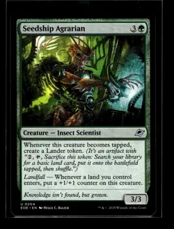 SEEDSHIP AGRARIAN Edge of Eternities #204 EOE(NM+)(MTG) - Image 1