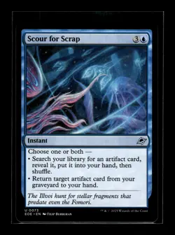 SCOUR FOR SCRAP Edge of Eternities #73 EOE(NM+)(MTG) - Image 1