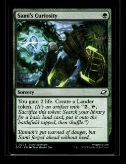 SAMI'S CURIOSITY Edge of Eternities #203 EOE(NM+)(MTG) - Image 1