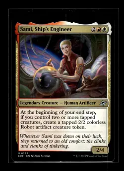 SAMI, SHIP'S ENGINEER Edge of Eternities #225 EOE(NM+)(MTG) - Image 1
