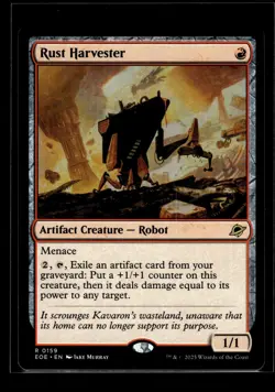 RUST HARVESTER Edge of Eternities #159 EOE(NM+)(MTG) - Image 1