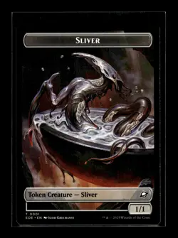 ROBOT // SLIVER DOUBLE-SIDED TOKEN Edge of Eternities #10//1 EOE(NM+)(MTG) - Image 2