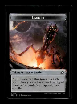 ROBOT // LANDER (0007) DOUBLE-SIDED TOK Edge of Eternities #10//7 EOE(NM+)(MTG) - Image 2