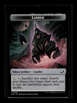 ROBOT // LANDER (0006) DOUBLE-SIDED TOK Edge of Eternities #10//6 EOE(NM+)(MTG) - Image 2