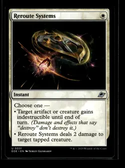 REROUTE SYSTEMS Edge of Eternities #31 EOE(NM+)(MTG) - Image 1