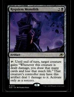 REQUIEM MONOLITH Edge of Eternities #113 EOE(NM+)(MTG) - Image 1