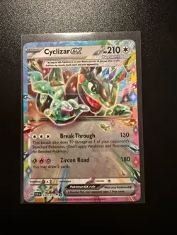 Pokemon Cyclizar EX 159/191 Scarlet & Violet Surging Sparks Pack Fresh - Image 1