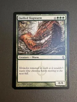 Quilled Slagwurm [Mirrodin Besieged] Magic MTG LP - Image 1