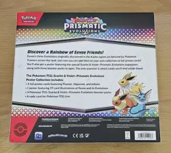 Pokemon Prismatic Evolutions Poster Collection NEW SEALED - Image 2