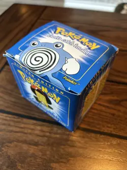 Pokemon #61 Poliwhirl 1999 Burger King Lmtd Ed 23k Gold Plated Card in Pokeball - Image 3